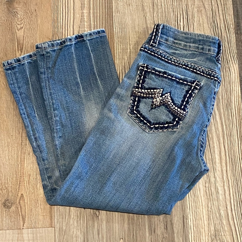 Miss Me boyfriend capri size 27